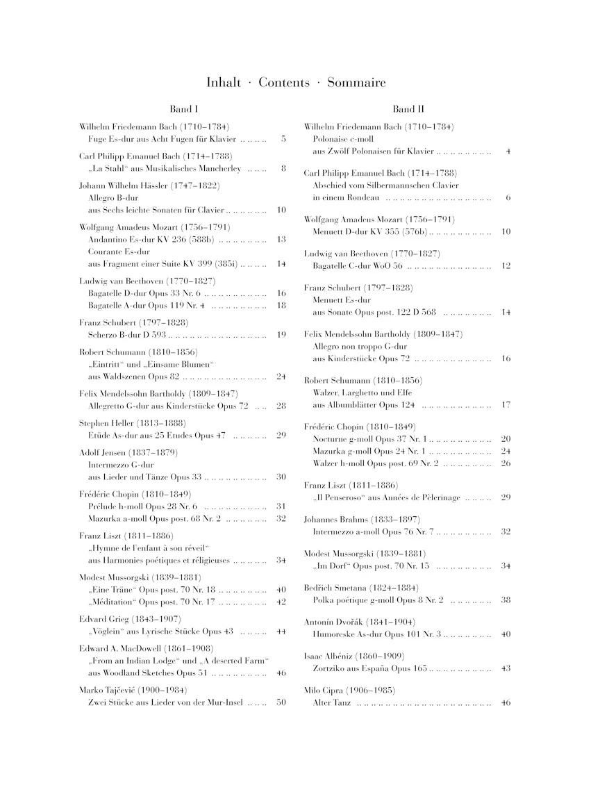 Easy Piano Music - 18th and 19th Century, Volume II - Image 2