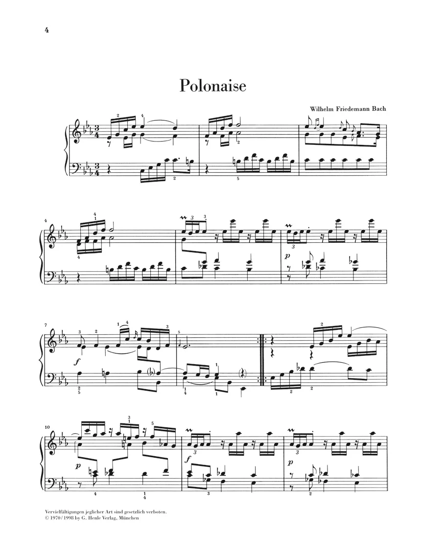 Easy Piano Music - 18th and 19th Century, Volume II - Image 3