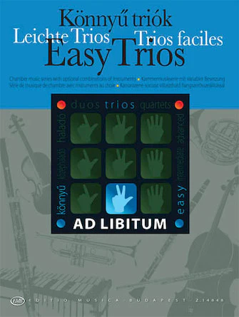 Easy Trios With Optional Combinations Of Instruments Score/parts