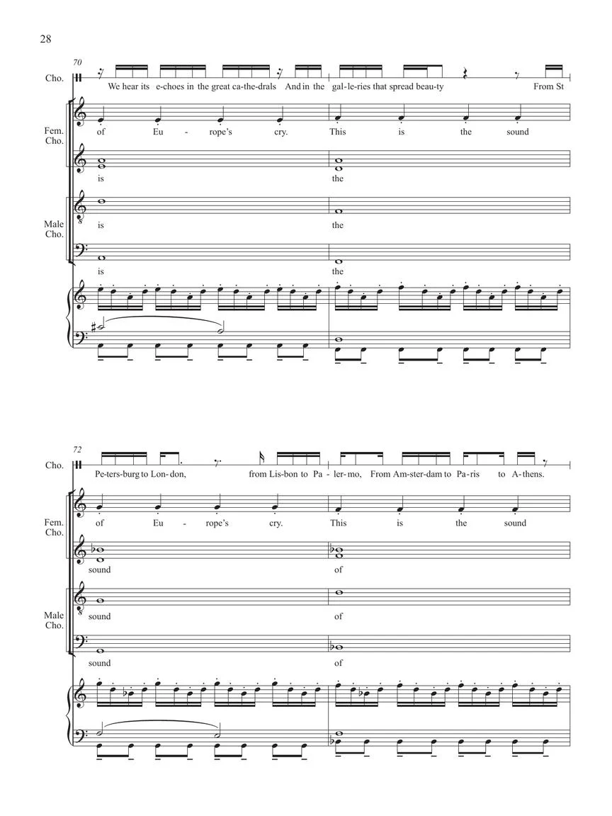 Einaudi Winter Journey Vocal Score - Image 4