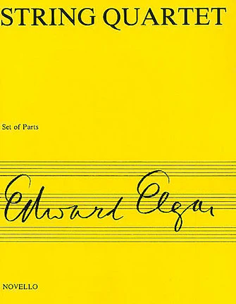 Elgar String Quartet Op. 83 Parts