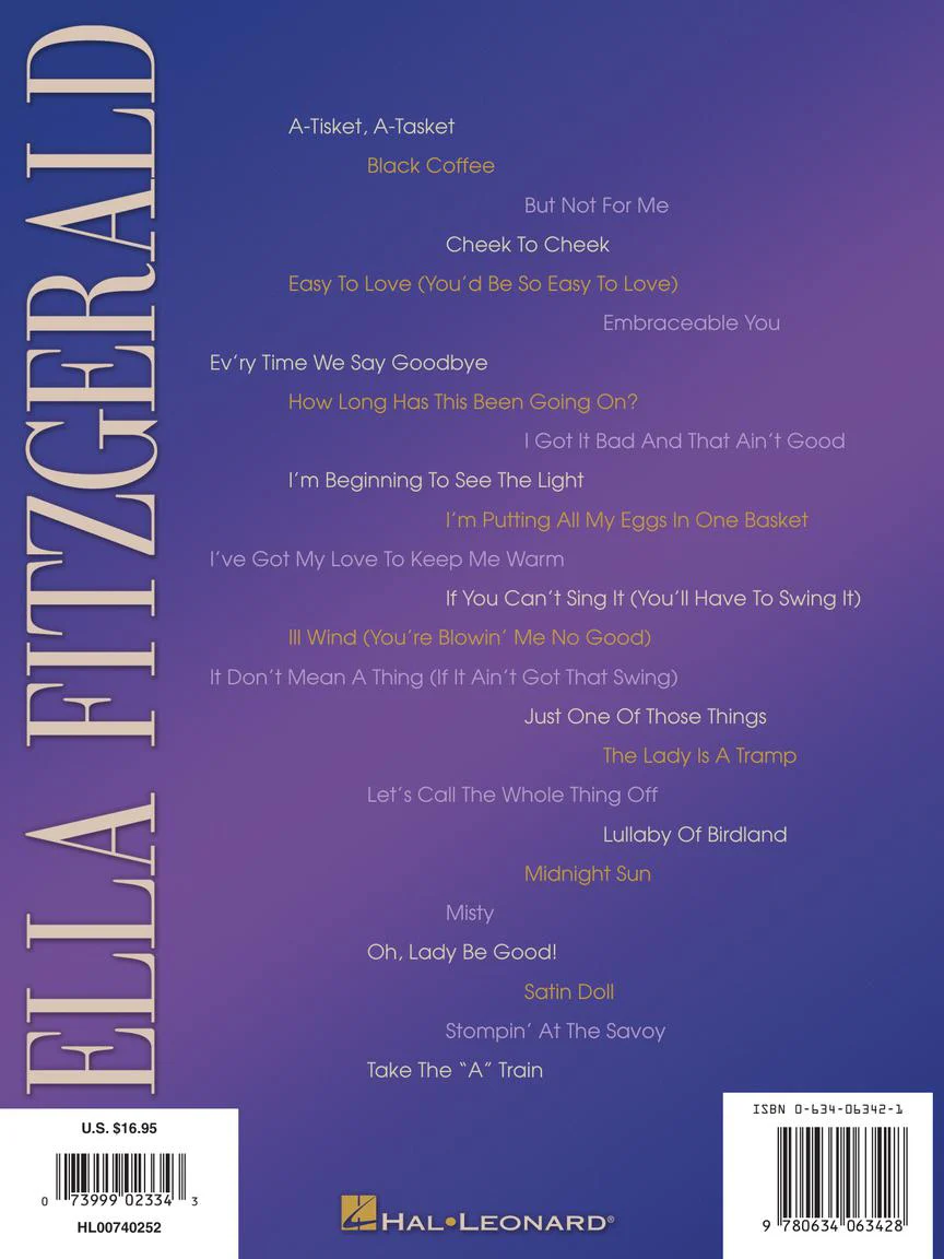 Fitzgerald, Ella - Original Keys for Singers - Image 6