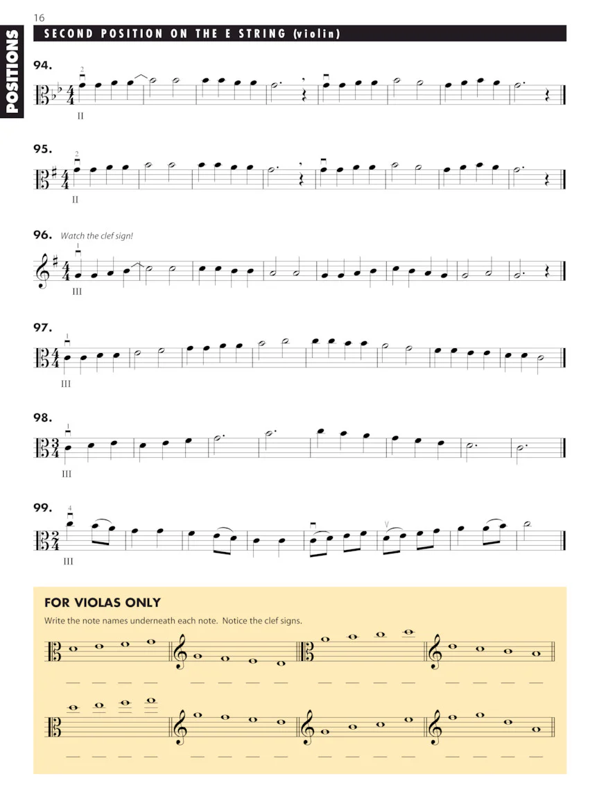 Essential Technique for Strings-Viola Book 3 (w/EEi) - Image 3