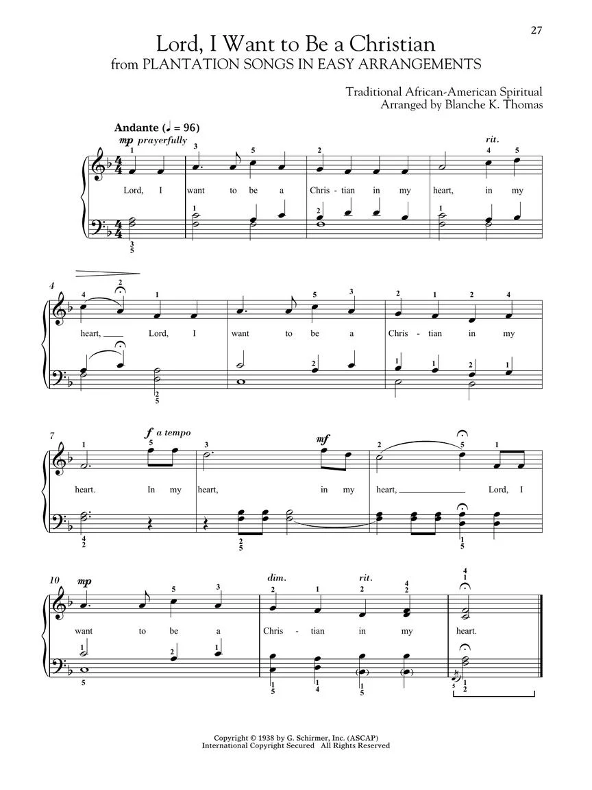 Expanding the Repertoire: Music of Black Composers - Level 1 Elementary to Upper Elementary Level - Image 6