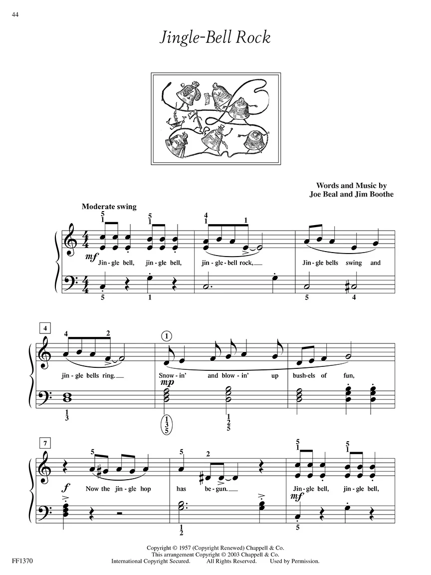 Faber Adult Piano Adventures Christmas - Book 1 - Image 5