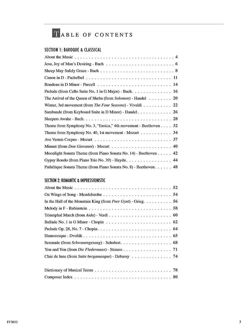 Faber Adult Piano Adventures Classics Book 2 - Image 2