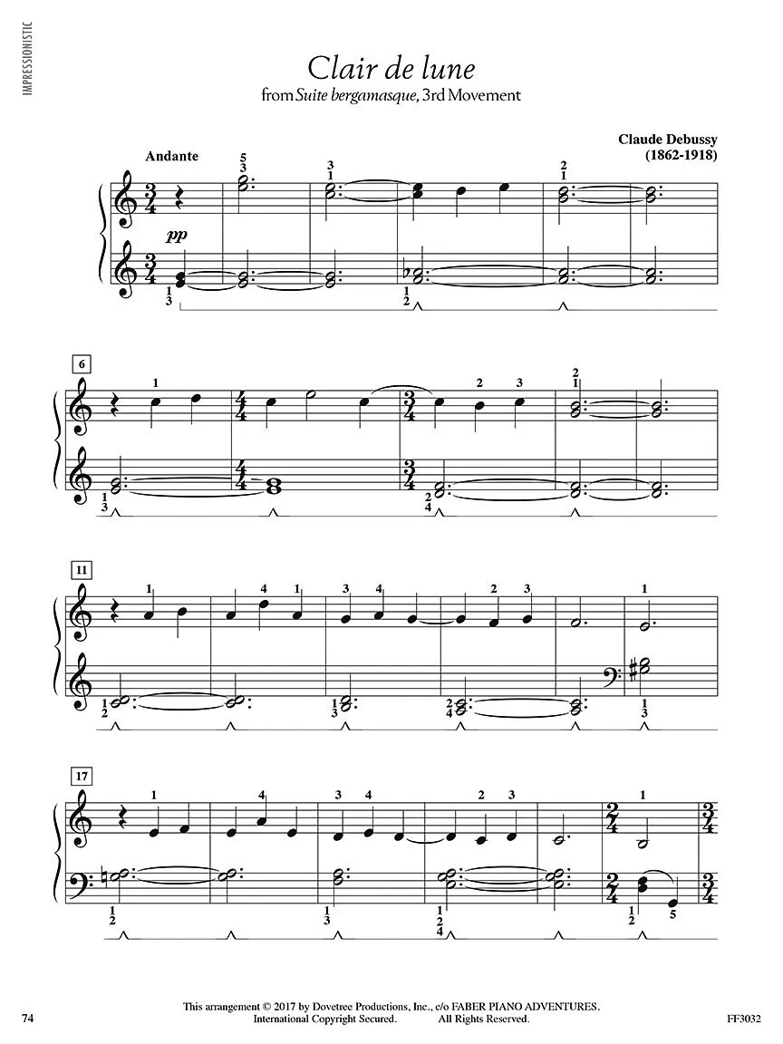 Faber Adult Piano Adventures Classics Book 2 - Image 6