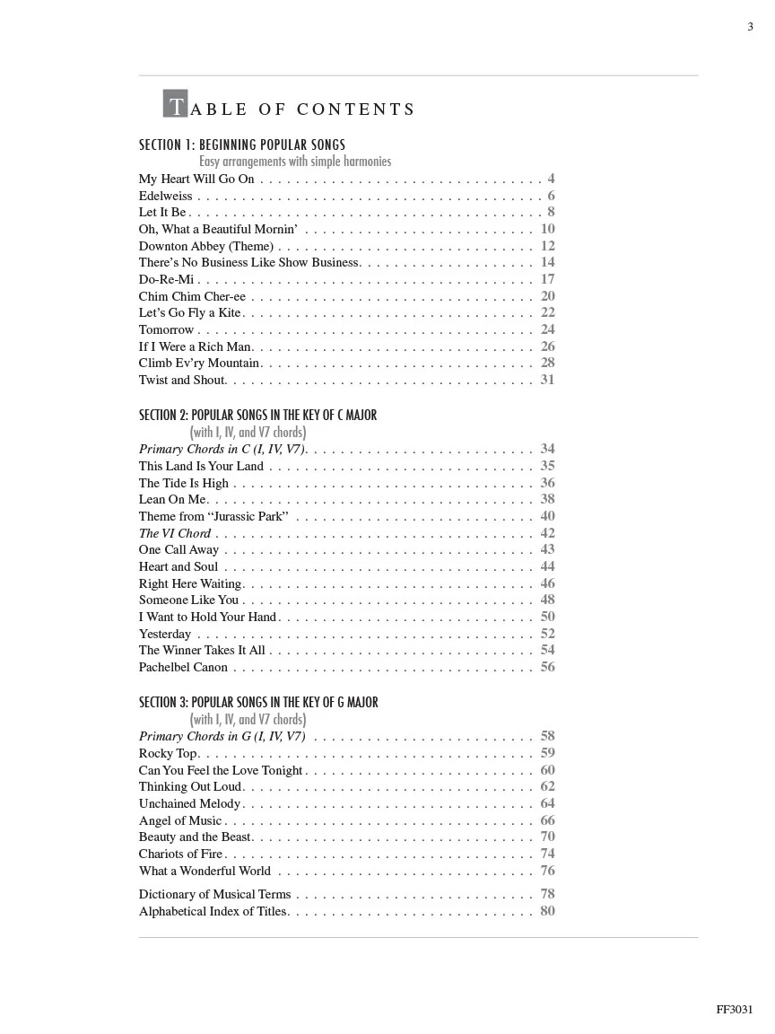 Faber Adult Piano Adventures Popular Book 1 - Image 2