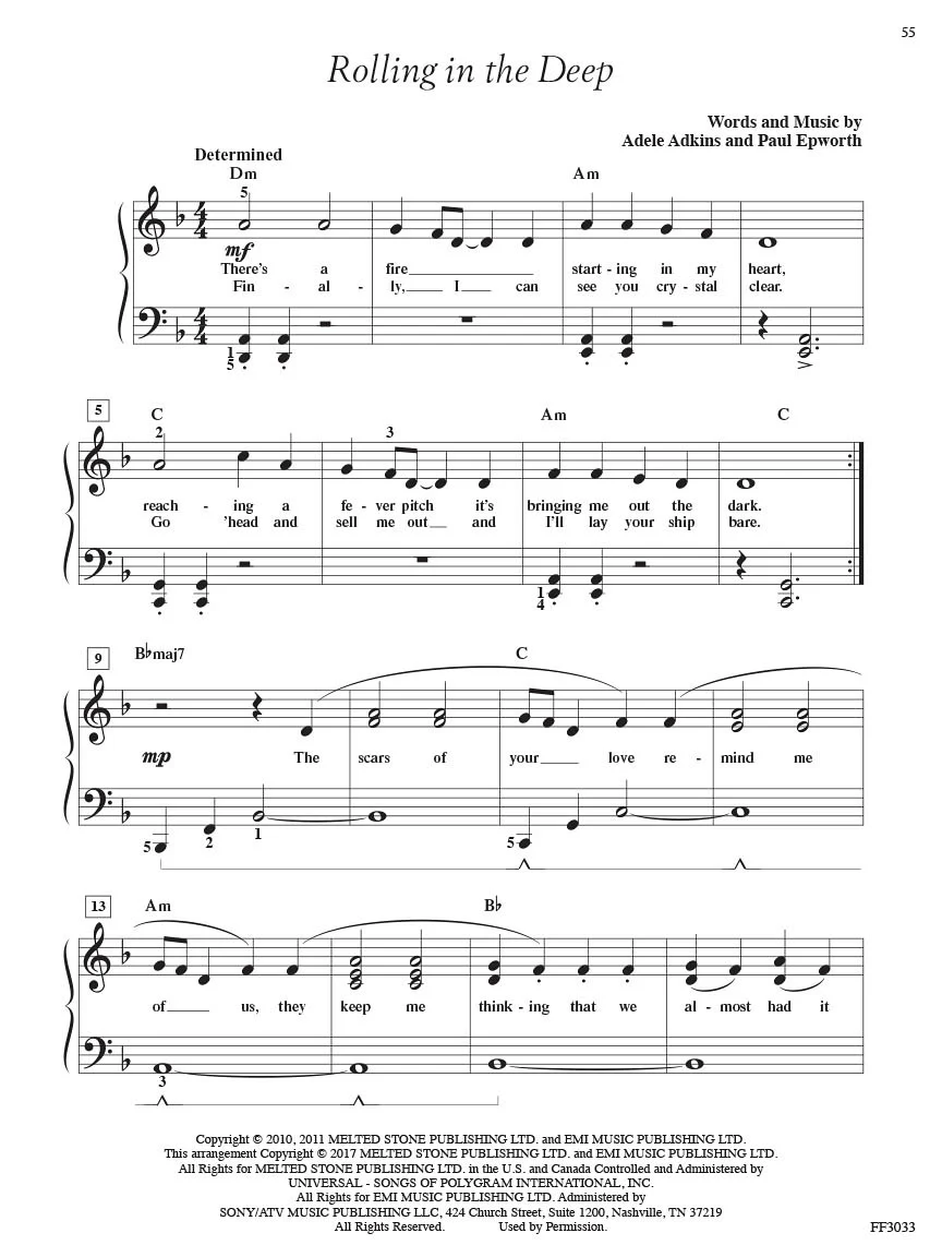 Faber Adult Piano Adventures Popular Book 2 - Image 5
