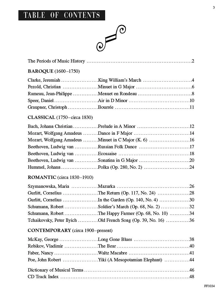 Faber Piano Literature - Book 2 - Image 2