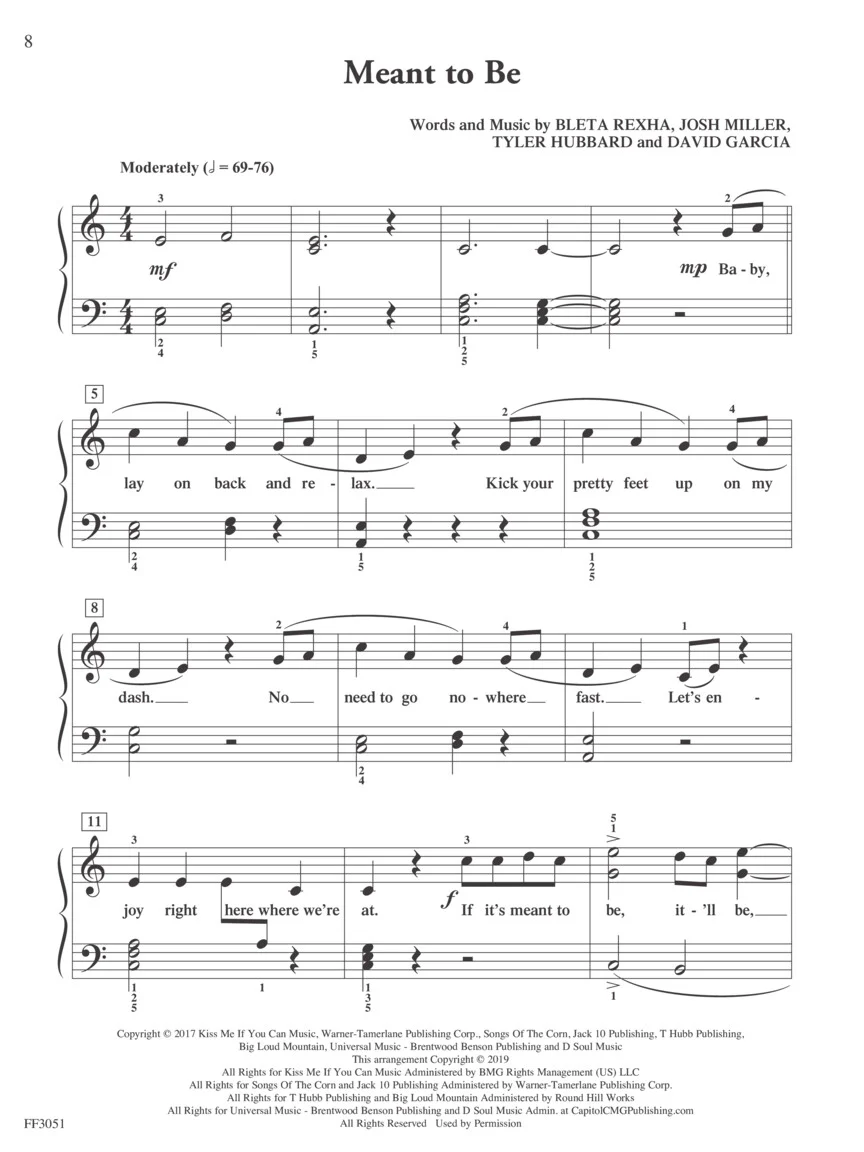 Faber Chordtime Piano Hits Level 2B - Image 4