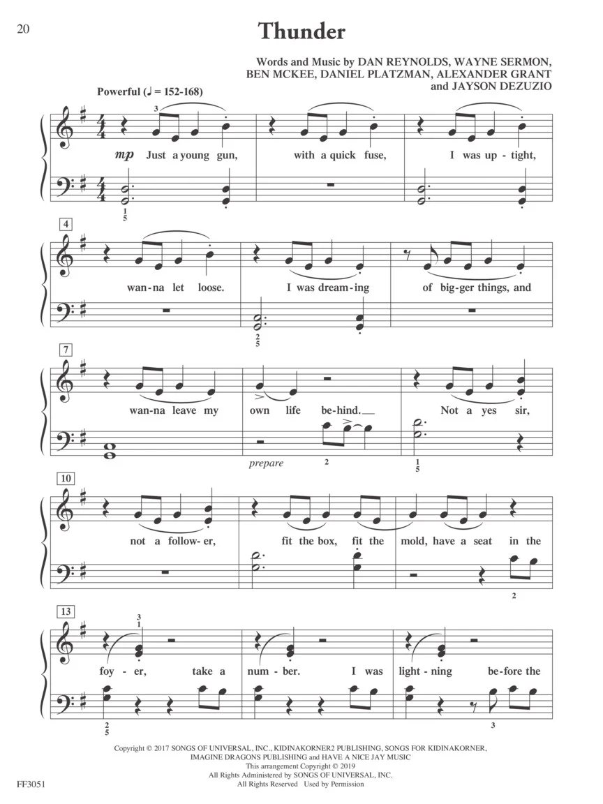 Faber Chordtime Piano Hits Level 2B - Image 5