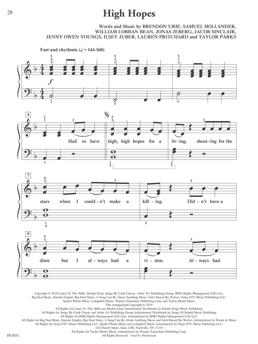 Faber Chordtime Piano Hits Level 2B - Image 6