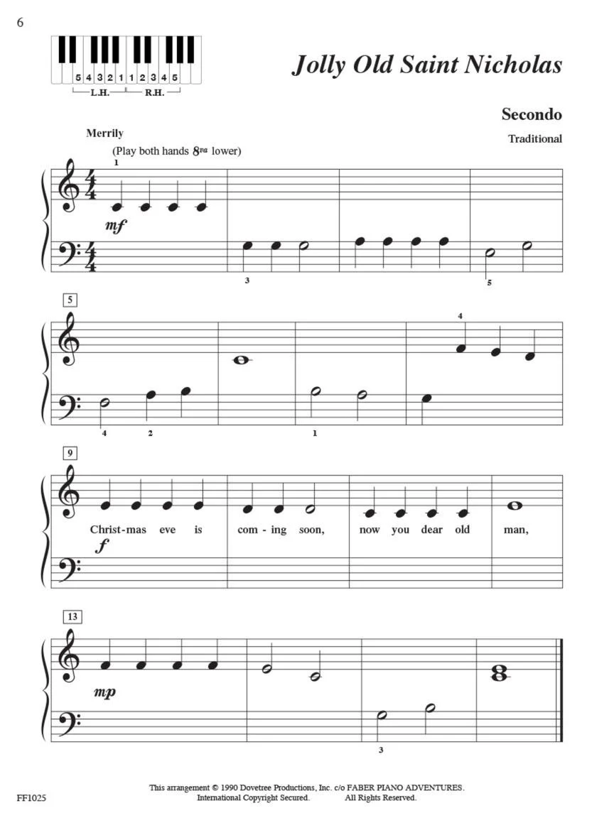 Faber Duet Time Piano Christmas - Image 3