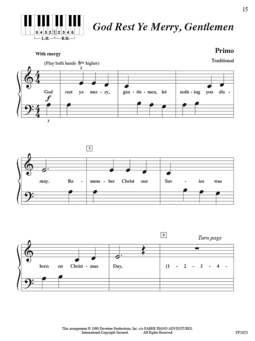 Faber Duet Time Piano Christmas - Image 6