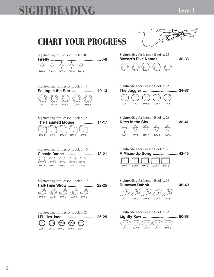 Faber Piano Adventures - Sightreading Book Level 1 - Image 2