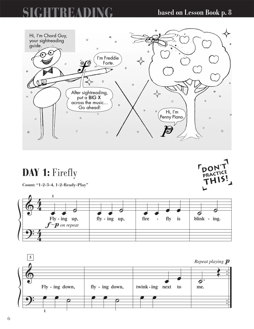 Faber Piano Adventures - Sightreading Book Level 1 - Image 4