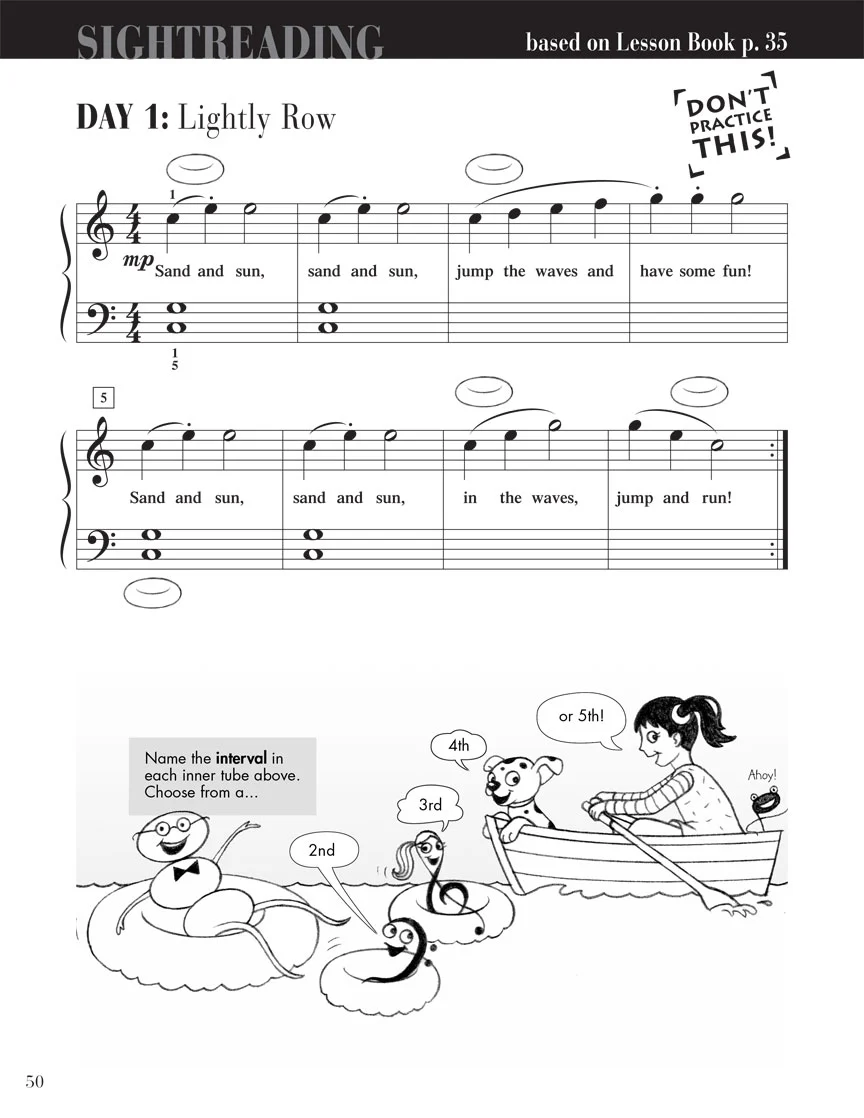 Faber Piano Adventures - Sightreading Book Level 1 - Image 5