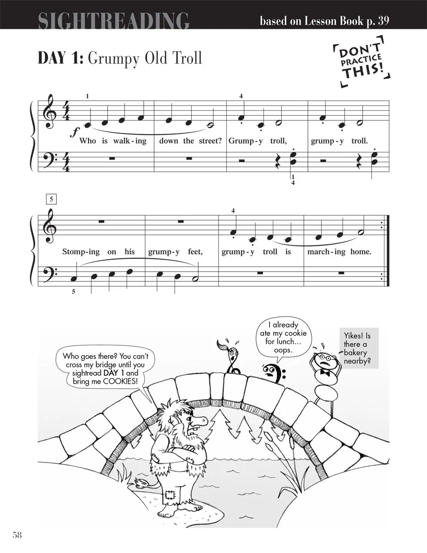 Faber Piano Adventures - Sightreading Book Level 1 - Image 6