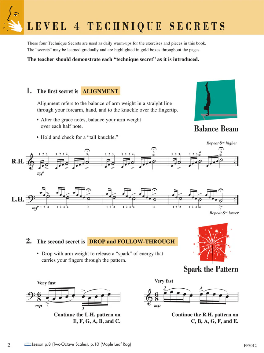 Faber Piano Adventures - Technique and Artistry Book Level 4 - Image 3