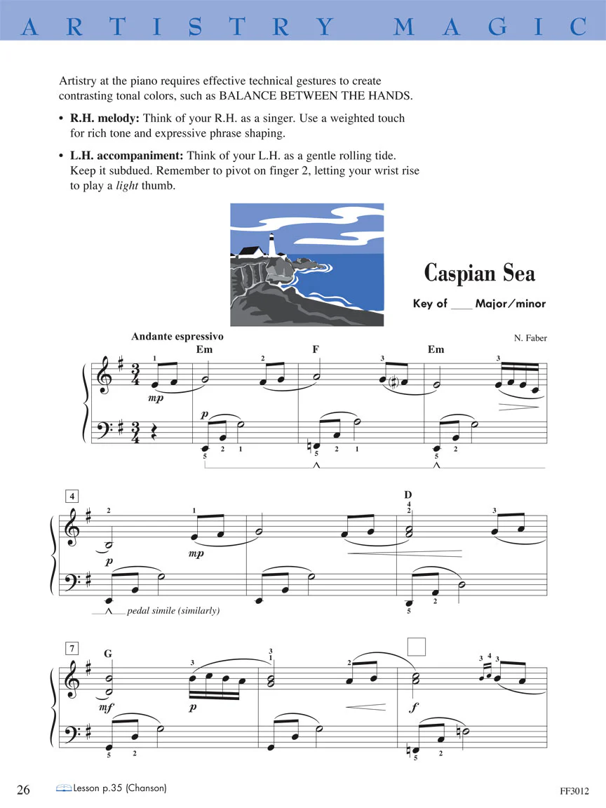 Faber Piano Adventures - Technique and Artistry Book Level 4 - Image 5
