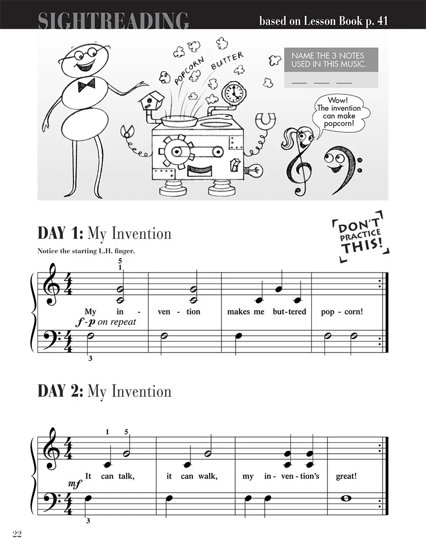 Faber Piano Adventures Sightreading Book, Primer Level - Image 5