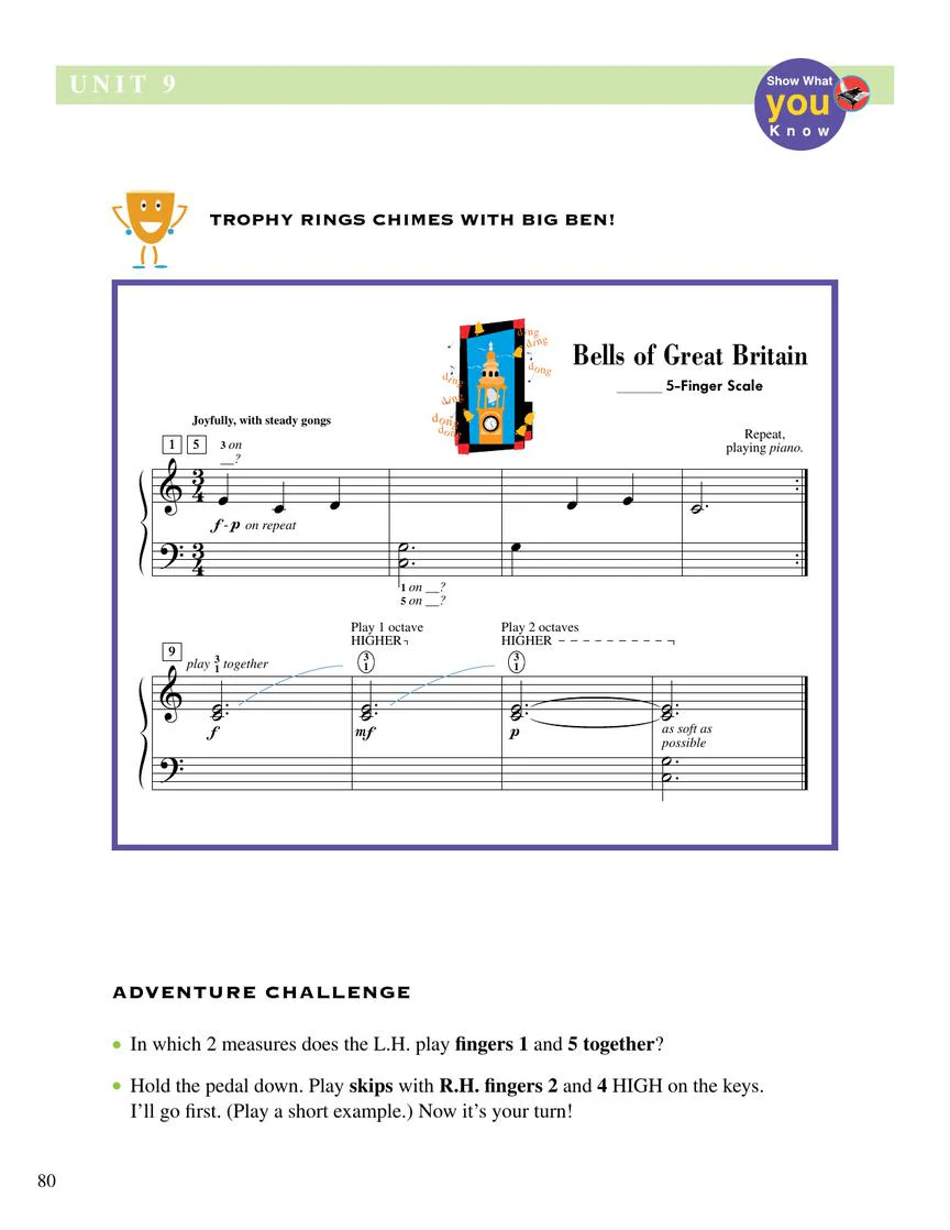 Faber Primer Level Unit Assessments Teacher Handbook Piano Adventures® - Image 7