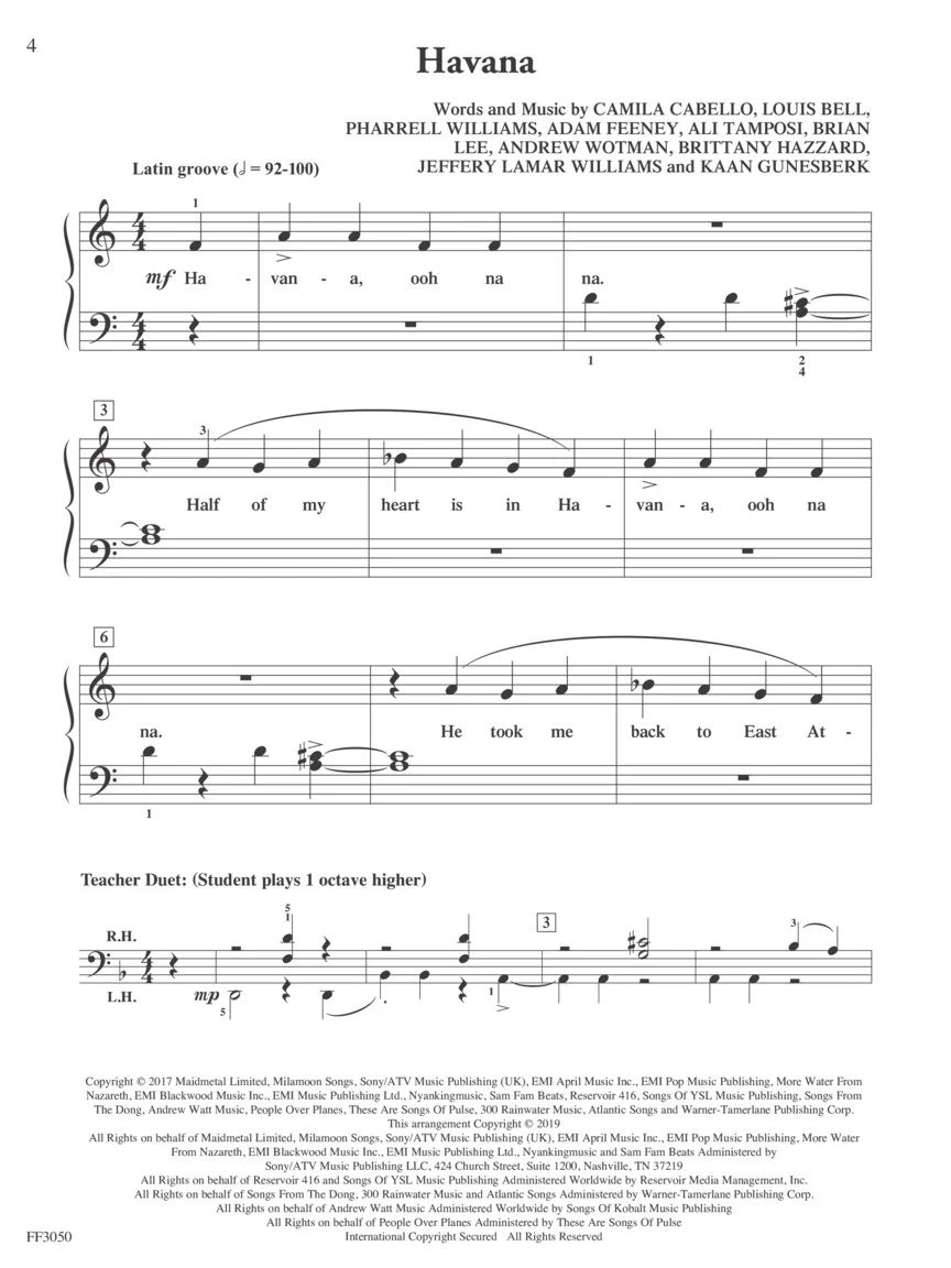 Faber Showtime Piano Hits Level 2A - Image 3