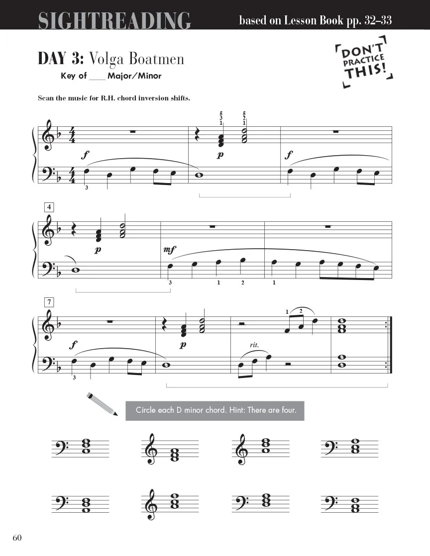Faber Piano Adventures Sightreading Book- Level 4 - Image 6