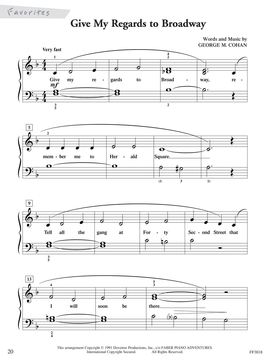 Faber Studio Collection Selections from ShowTime® Piano Level 2A - Image 7