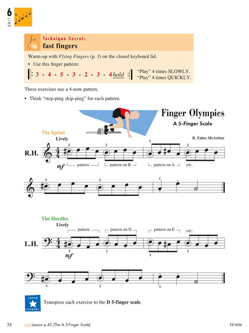 Faber Piano Adventures Technique & Artistry Book, Level 2A - Image 4