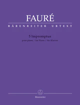 Faure 5 Impromptus for Piano
