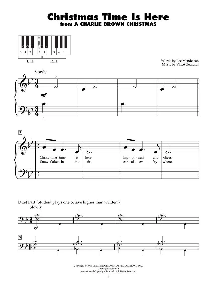 Favorite Christmas Songs for Five-Finger Piano - Image 3