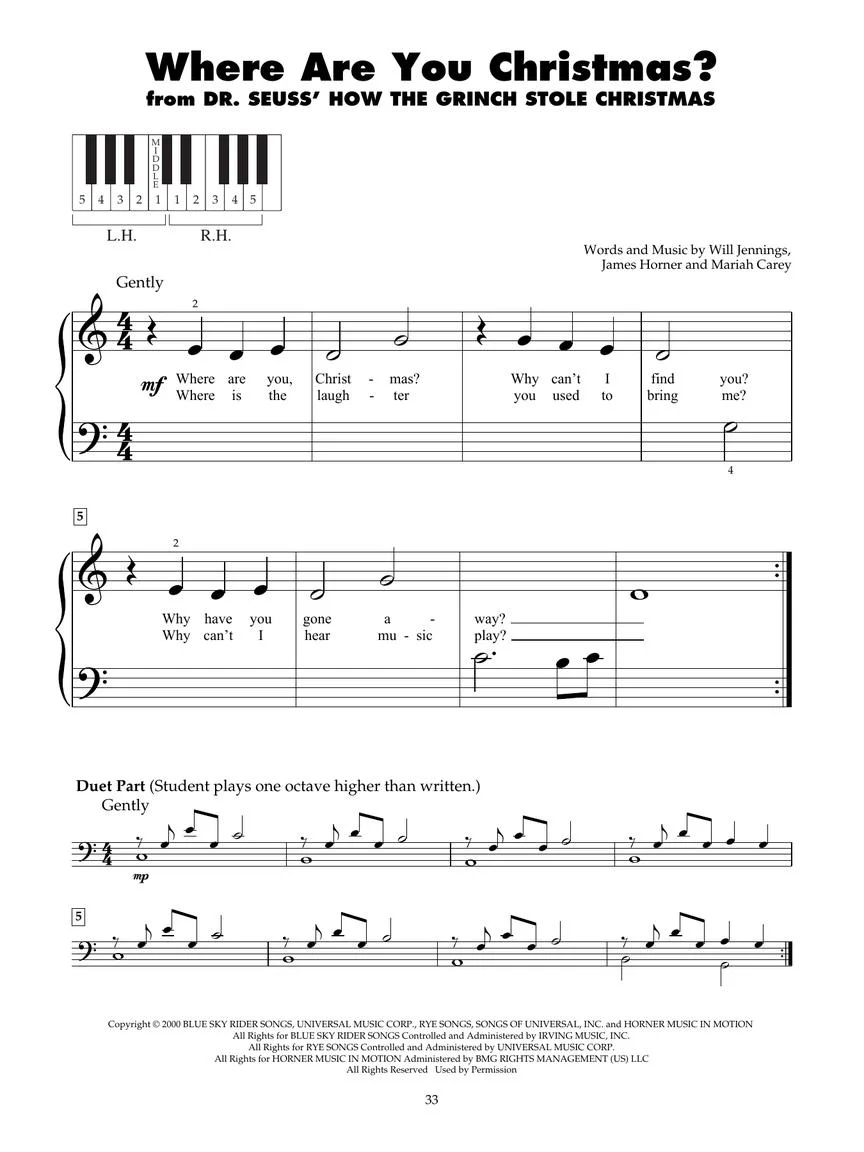 Favorite Christmas Songs for Five-Finger Piano - Image 5