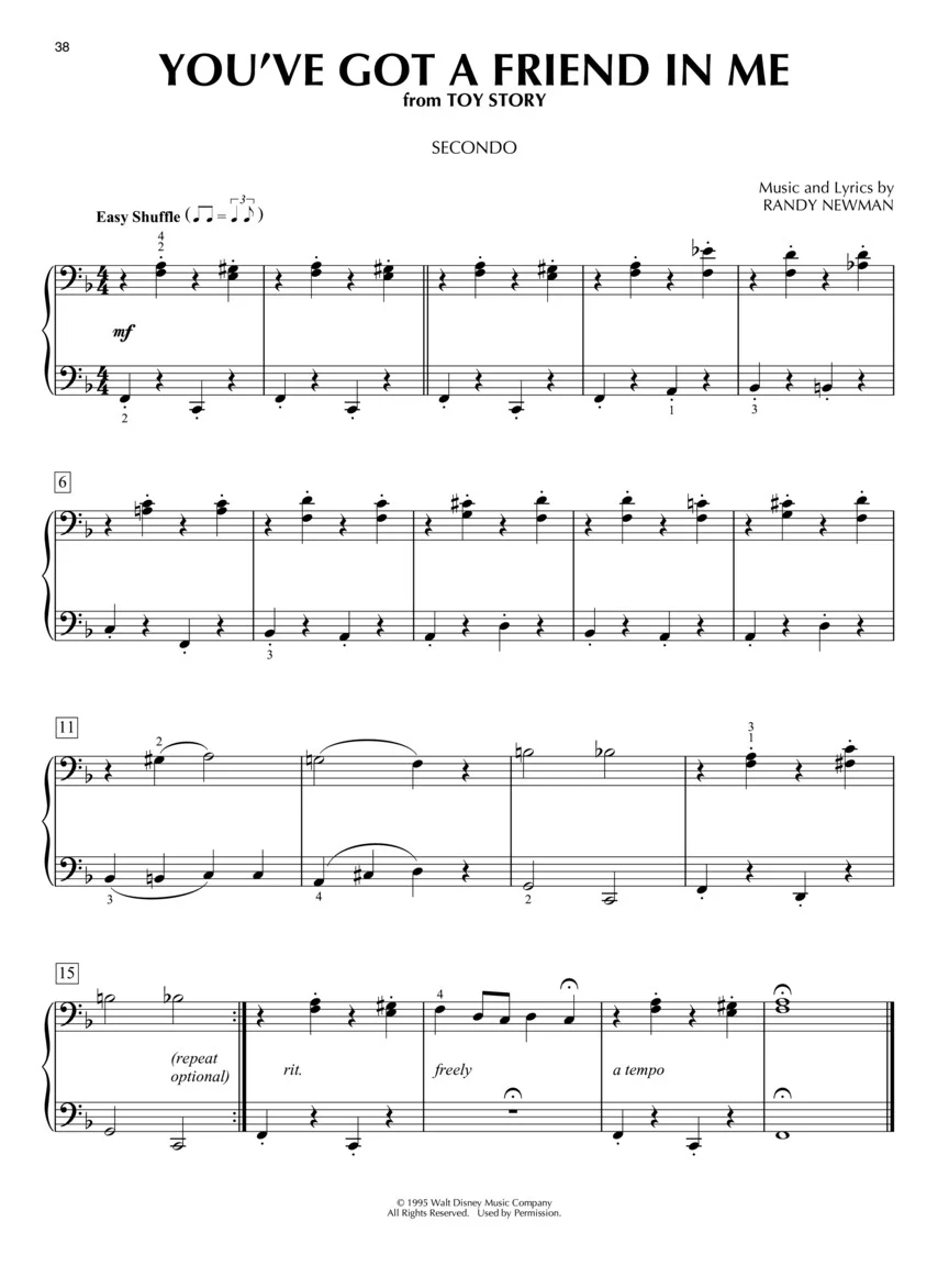 Favorite Disney Songs for Piano Duet - Image 5
