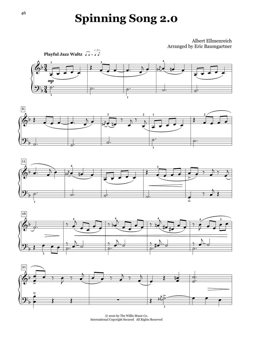 Favorite Melodies for Jazz Piano Solo - Image 6