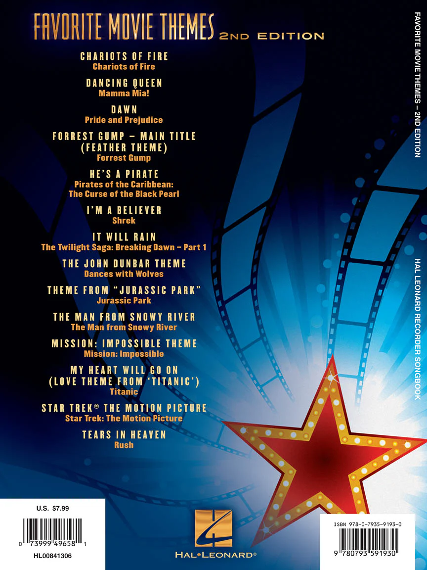 Favorite Movie Themes - 2nd Edition - Image 2