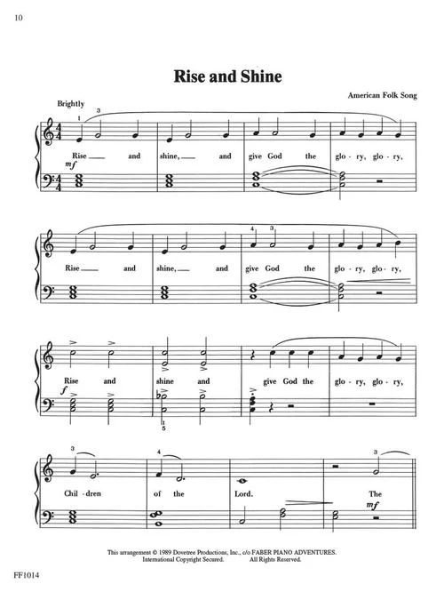 Faber Favorites - Chordtime Piano - Level 2B - Image 4