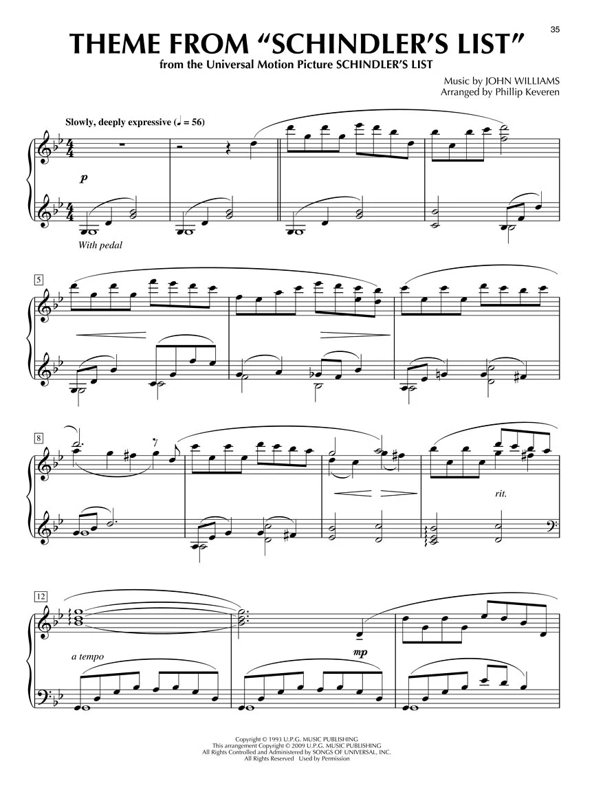 Film Score Collection, The - Phillip Keveren Series - Image 3