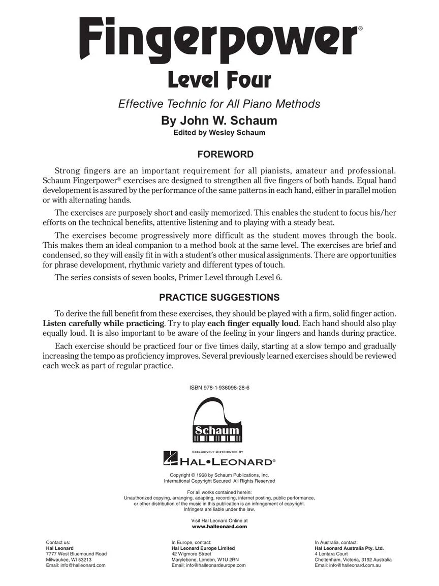 Schaum Fingerpower - Level 4 - Image 2