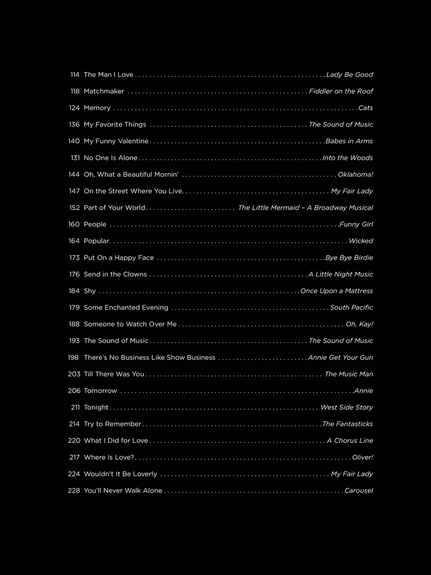 First 50 Broadway Songs You Should Sing - Image 3