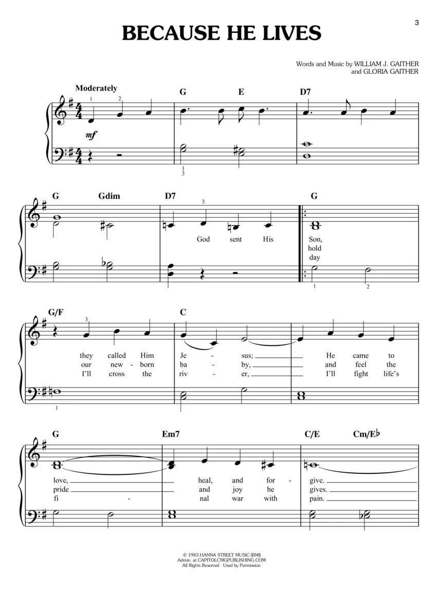 First 50 Gospel Songs You Should Play on Piano - Image 3