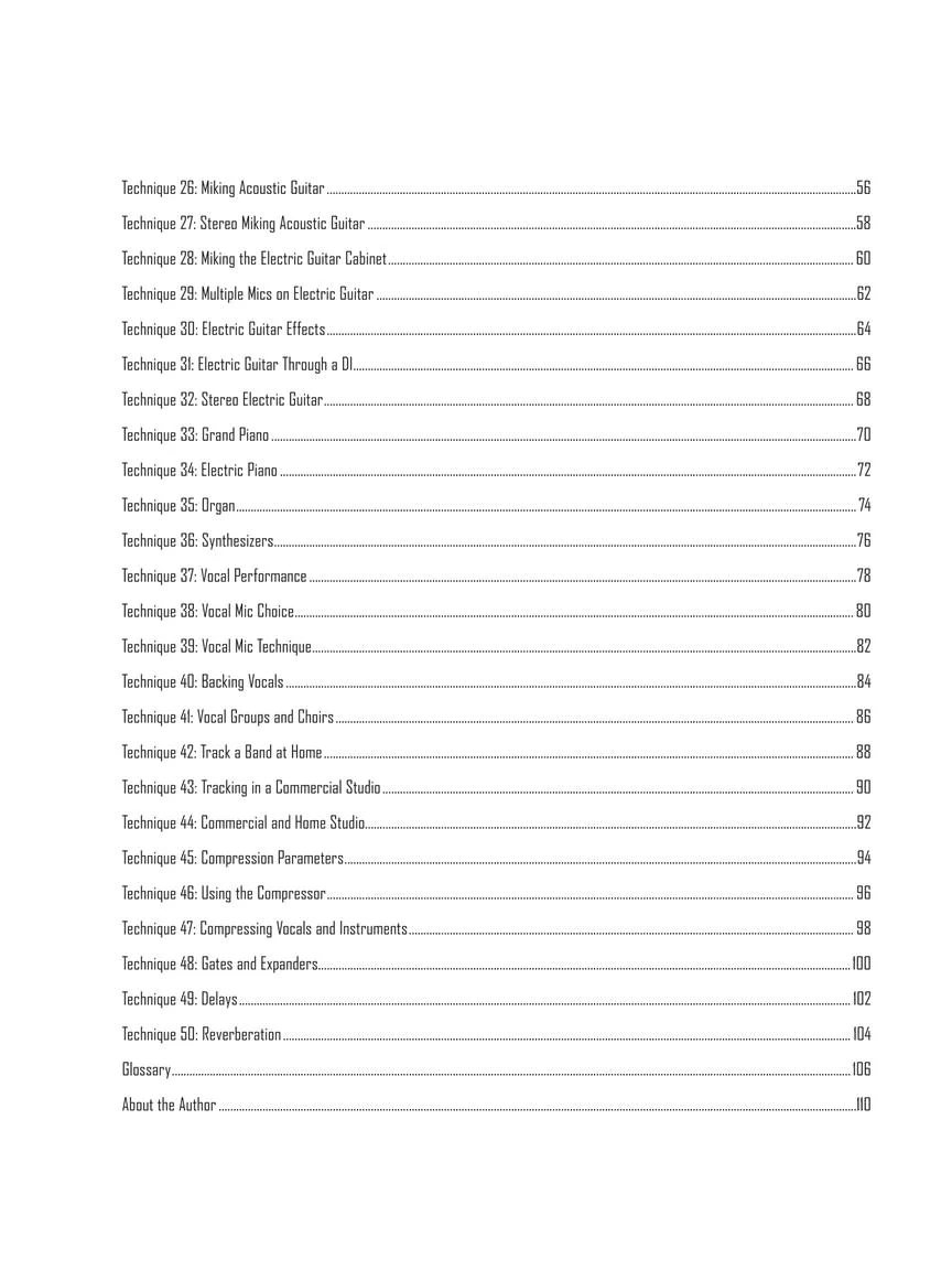 First 50 Recording Techniques You Should Know to Track Music - Image 3