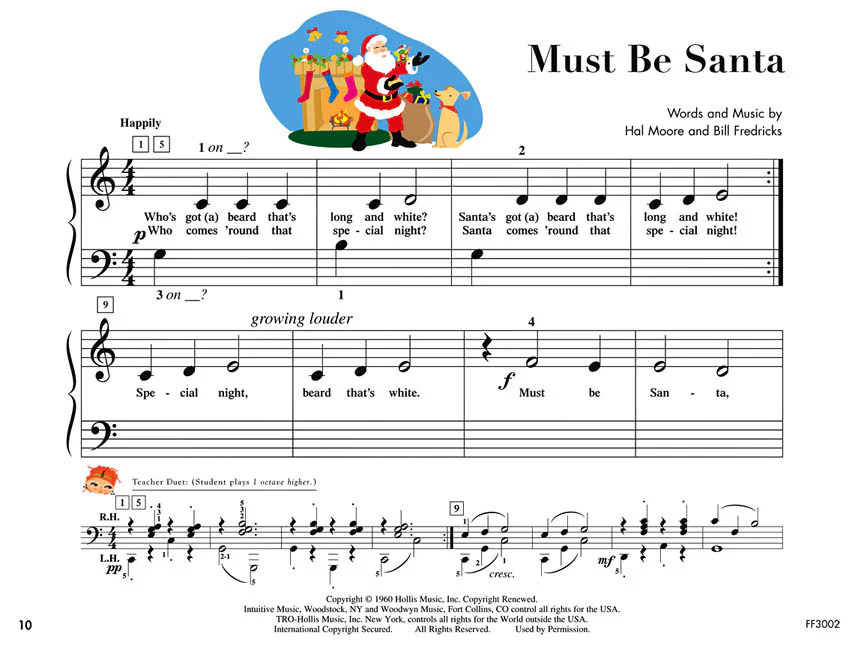 Faber My First Piano Adventure® Christmas Book B - Image 4