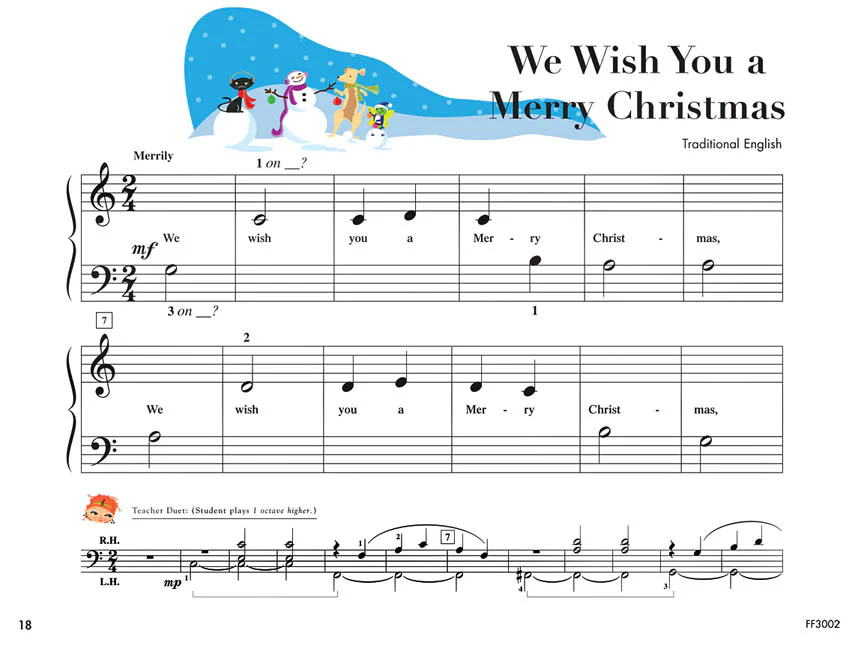 Faber My First Piano Adventure® Christmas Book B - Image 5