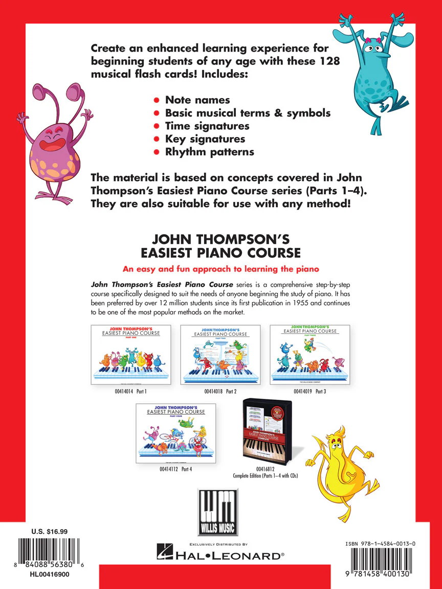 Flash Cards John Thompson's Easiest Piano Course - Image 7
