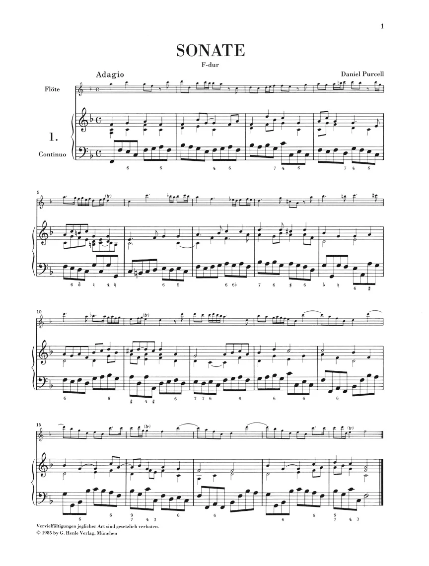 Flute Music, Volume 1 - Baroque - Image 3