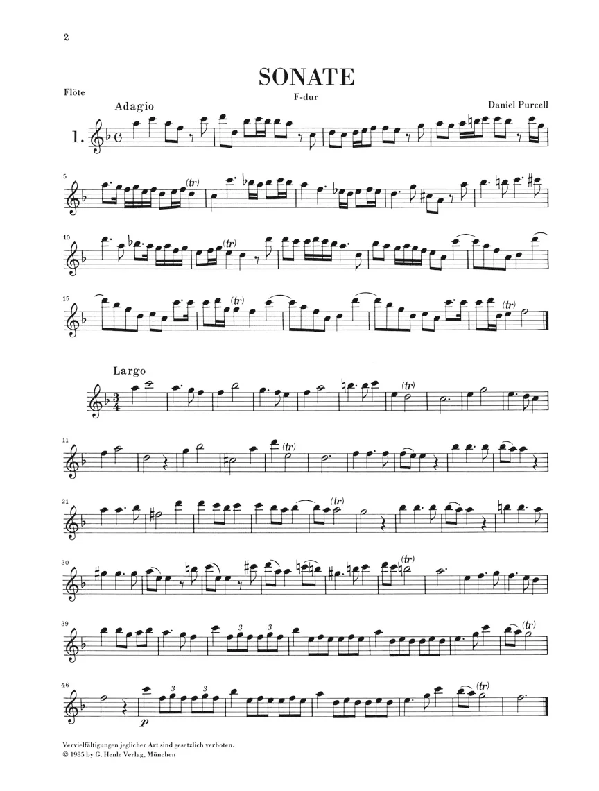 Flute Music, Volume 1 - Baroque - Image 5