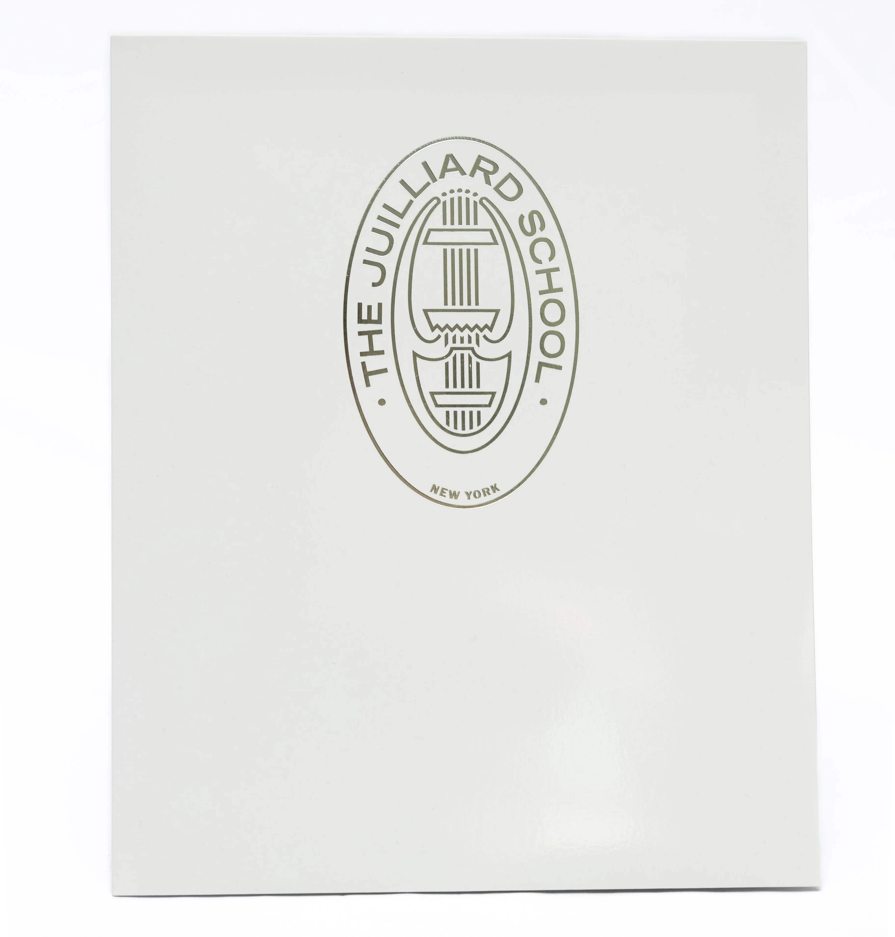 Folder: Juilliard satin finish - seal foil printed on center - Image 4