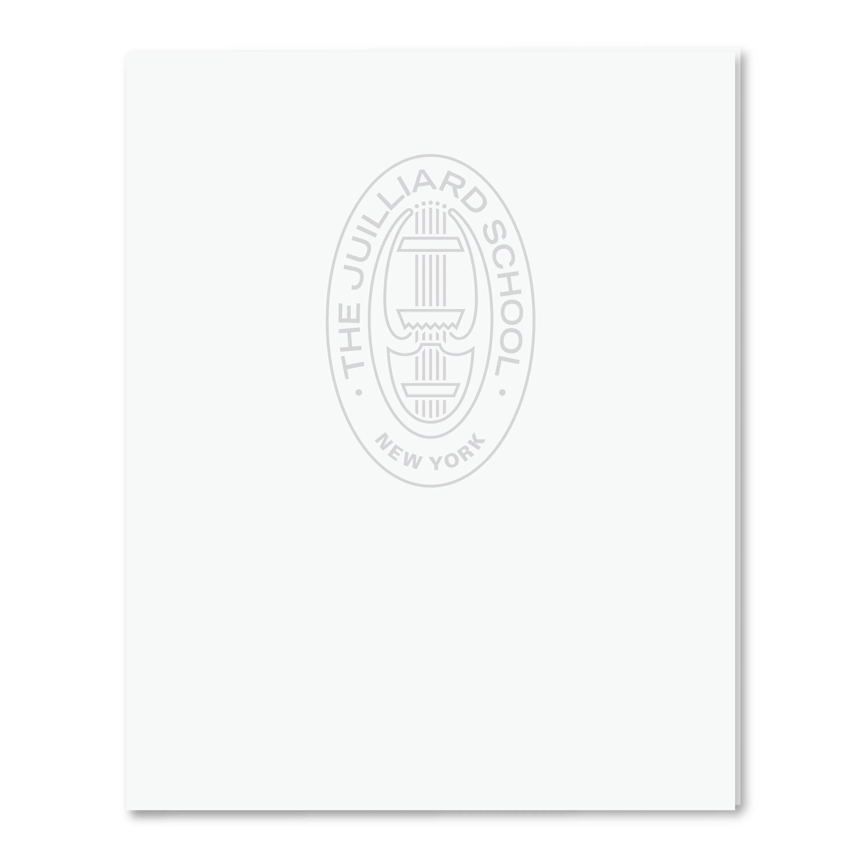 Folder: Juilliard satin finish - seal foil printed on center - Image 8